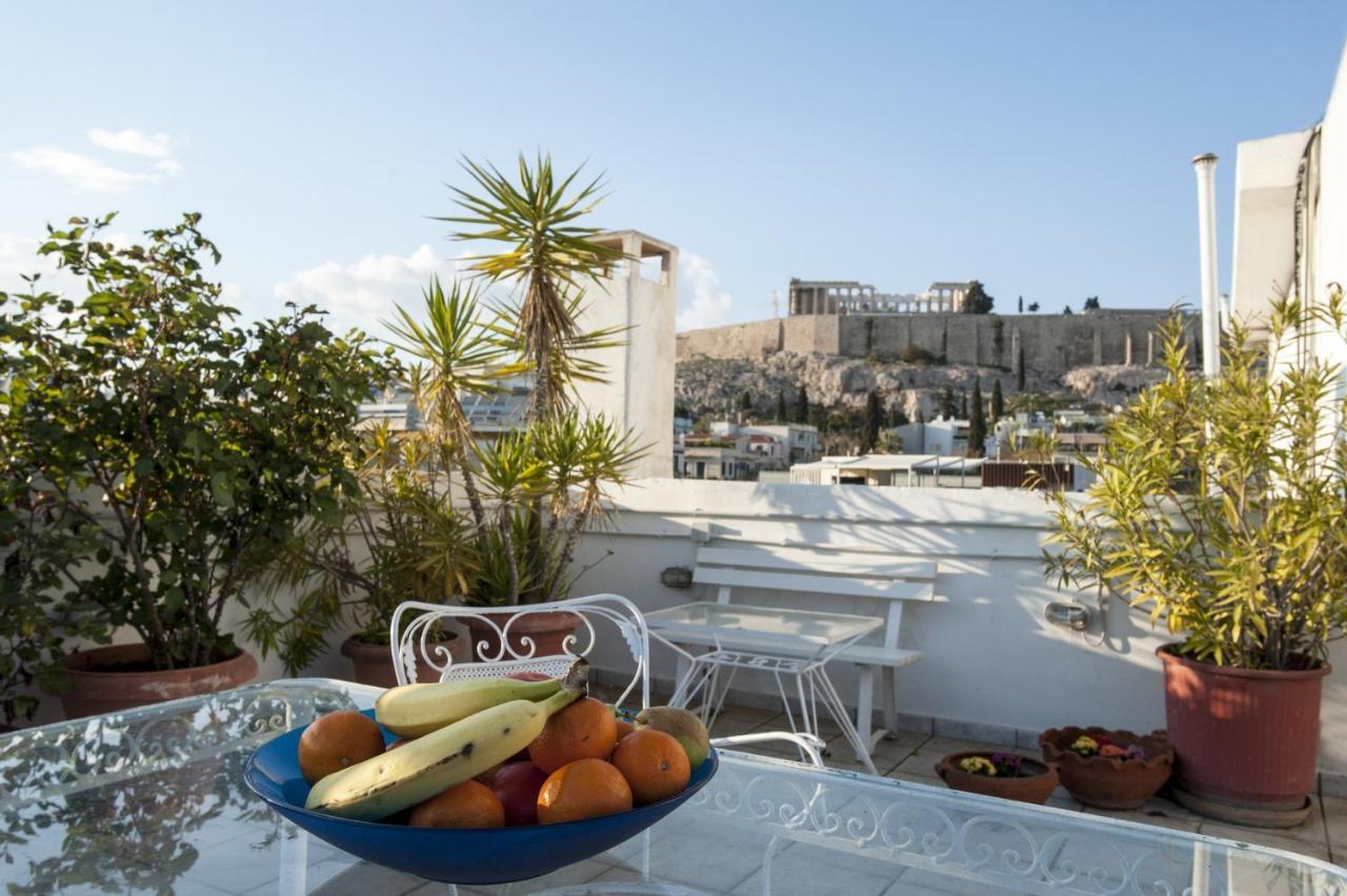 Modern-Vintage Apartment By Acropolis Museum Atenas Exterior foto