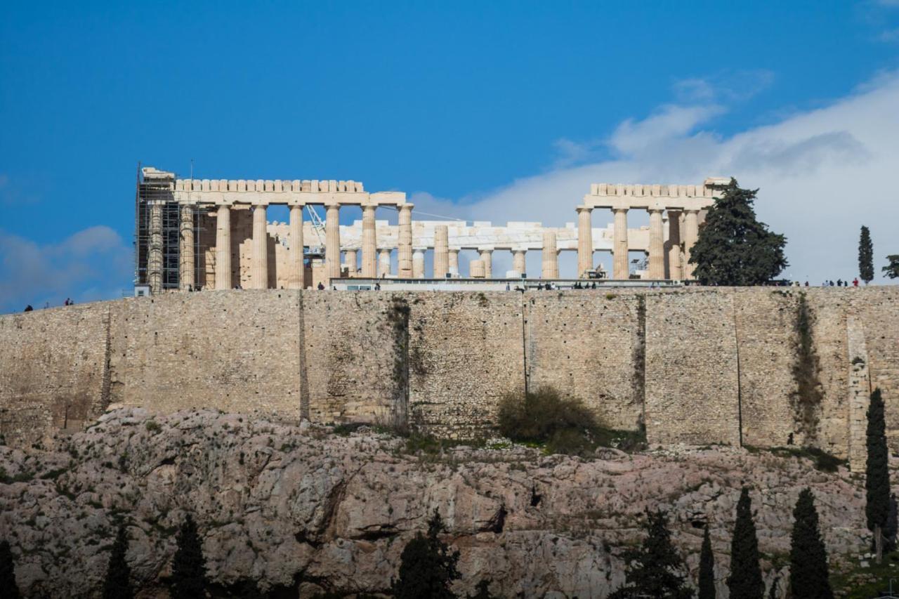 Modern-Vintage Apartment By Acropolis Museum Atenas Exterior foto