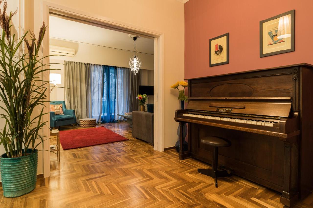 Modern-Vintage Apartment By Acropolis Museum Atenas Exterior foto