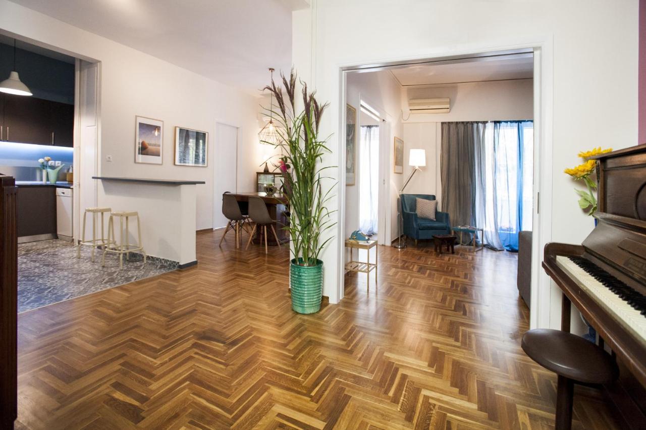 Modern-Vintage Apartment By Acropolis Museum Atenas Exterior foto